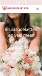Mobile Screenshot of bruidsboeketenzo.nl